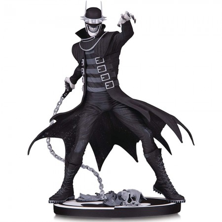 Esttua Dc Collectibles Batman Black And White The Dark Nights Metal -  Batman Who Laughs 62861
