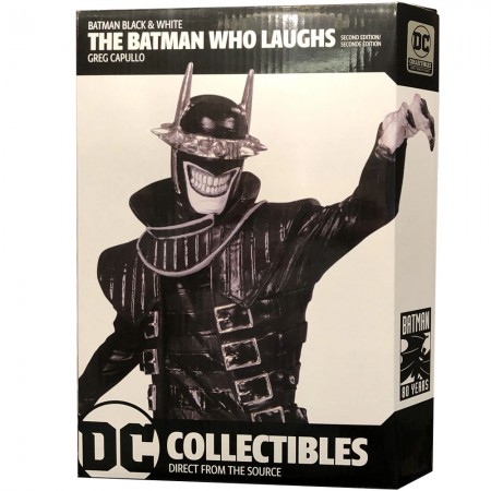 Esttua Dc Collectibles Batman Black And White The Dark Nights Metal -  Batman Who Laughs 62861