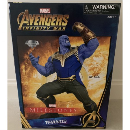 Estátua Diamond Select Marvel Milestones Avengers Infinity War - Thanos