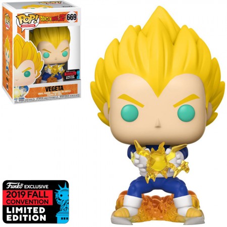 Funko Pop Animation Dragon Ball Z Exclusive Nycc 2019 - Vegeta 669