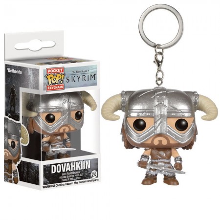 Chaveiro Funko Pop Keychain Skyrim Dovahkiin
