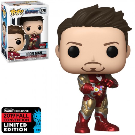 Funko Pop Marvel Avengers Endgame Exclusive Nycc 2019 - Iron Man With Gauntlet 529