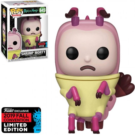 Funko Pop Animation Rick And Morty Exclusive Nycc 2019 - Shrimp Morty 645