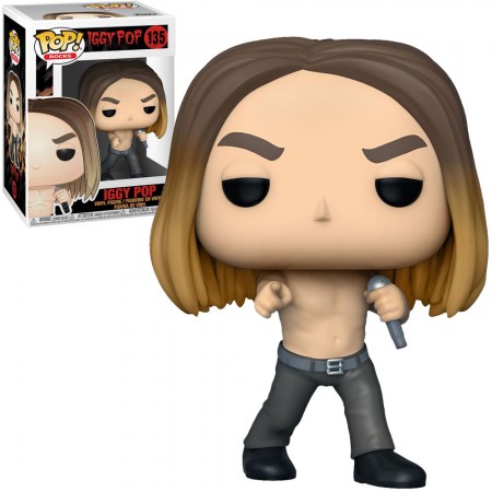 Funko Pop Rocks Iggy Pop - Iggy Pop  135