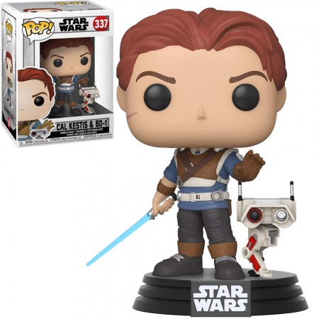 Funko Pop Star Wars Jedi: Fallen Order - Cal Kestis & Bd-1 337