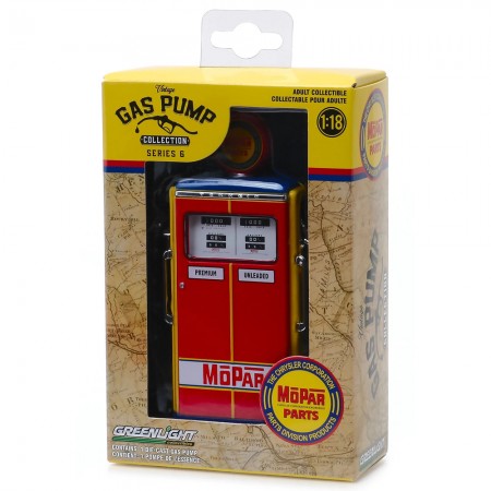 Bomba de Gasolina Greenlight - Vintage Gas Pump Mopar Parts - Escala 1/18 (14060-c)