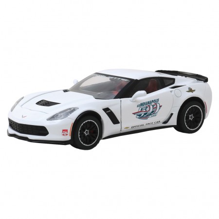 Carro Greenlight 99th Indianapolis 500 Official Pace Car - Chevrolet Corvette Z06 Ano 2015 - Escala 1/24 (18252)