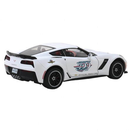 Carro Greenlight 99th Indianapolis 500 Official Pace Car - Chevrolet Corvette Z06 Ano 2015 - Escala 1/24 (18252)