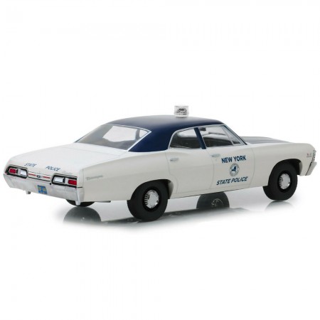 Carro Greenlight New York State Police - Chevrolet Biscayne Ano 1967 - Escala 1/18 (19054)