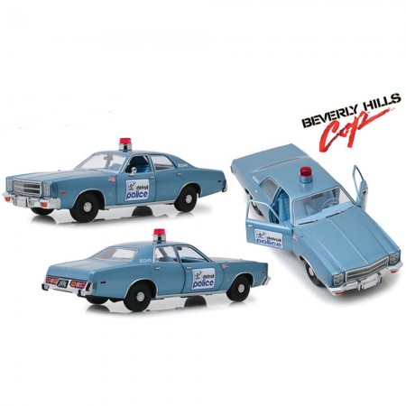 Carro Greenlight Beverly Hills Cop - Plymouth Fury Ano 1977 - Escala 1/18 (19069)