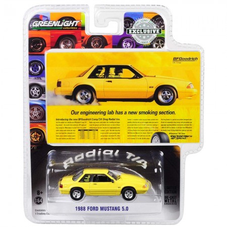 Carro Greenlight Hobby Exclusive - Ford Mustang 5.0 1988 - Escala 1/64 (30062)