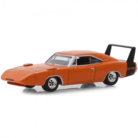 Carro Greenlight Hobby Exclusive - Dodge Charger Daytona 1969 United States Postal Service - Escala 1/64 (30068)