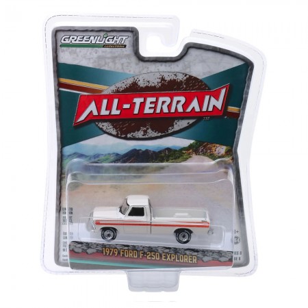 Carro Greenlight All-terrain -  Ford F-250 Explorer 1979 - Escala 1/64 (35130-d)