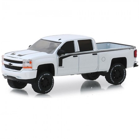 Carro Greenlight All-terrain - Chevrolet Silverado 2017 Rally 2 - Escala 1/64 (35130-e)