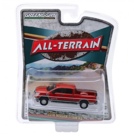 Carro Greenlight All-terrain - Nissan Titan Xd 2018 - Escala 1/64 (35130-f)