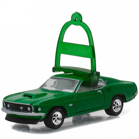 Carro Greenlight Holiday Ornaments - Ford Mustang Boss 429 1969 - Escala 1/64 (40010)