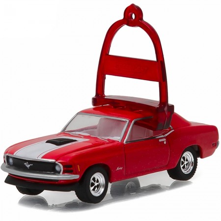Carro Greenlight Holiday Ornaments - Ford Mustang 1970 - Escala 1/64 (40010)