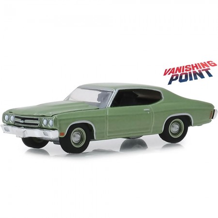 Carro Greenlight Hollywood - Chevrolet Chevelle 1970 Vanishing Point - Escala 1/64 (44850-b)