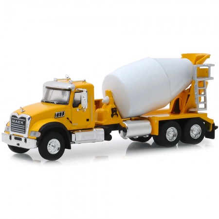 Caminho Greenlight S.d Trucks - Mack Granite Cement Mixer 2019 - Escala 1/64 (45070-b)