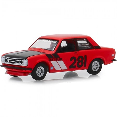 Carro Greenlight Tokyo Torque - Datsun 510  1970 - Escala 1/64 (47040-a)