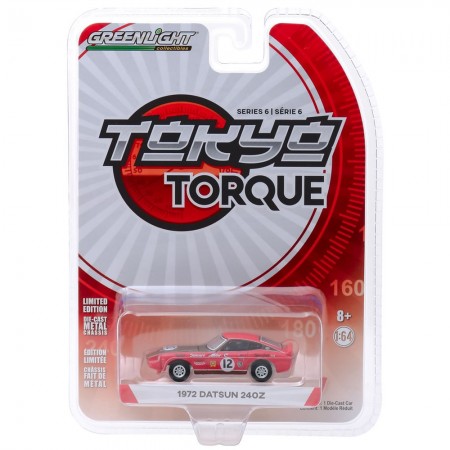 Carro Greenlight Tokyo Torque - Datsun 240z 1972 - Escala 1/64 (47040-c)