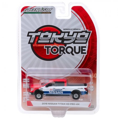 Carro Greenlight Tokyo Torque - Nissan Titan Xd Pro-4x 2018 - Escala 1/64 (47040-e)