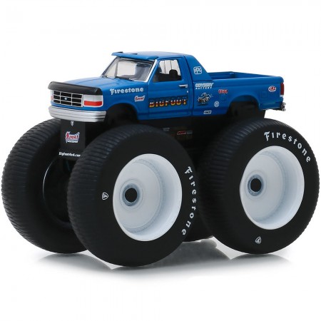 Carro Greenlight Kings Of Crunch - Ford F-250 Bigfoot #5 1996 - Escala 1/64 (49040-e)