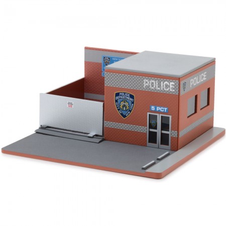 Delegacia Greenlight Mechanic's Corner - Hot Pursuit New York Police Department (nypd) - Escala 1/64 (57042)