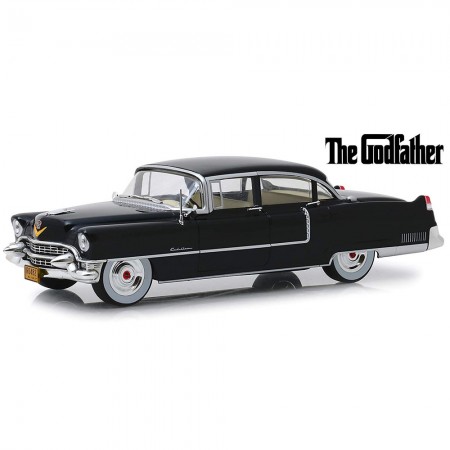 Carro Greenlight Hollywood The Godfather - Cadillac Fleetwood Series 60 Ano 1955 - Escala 1/24 (84091)