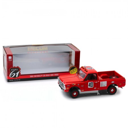 Carro Greenlight Chevrolet C-10 Baja 1000 Truck 18007 - Escala: 1/18 Ano: 1969