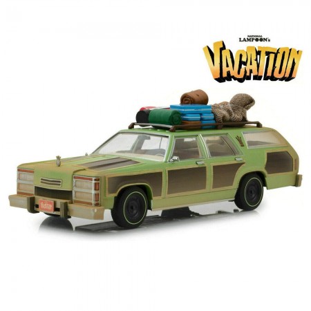 Carro Greenlight National Lampoon's Vacation - Wagon Queen "family Truckster" Ano 1979 - Escala 1/18
