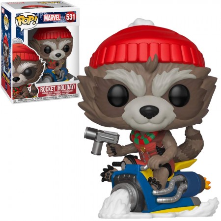 Funko Pop Marvel Holiday - Rocket Raccoon (holiday) 531