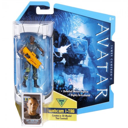Boneco Mattel Avatar - Put. Sean Fike  R2302