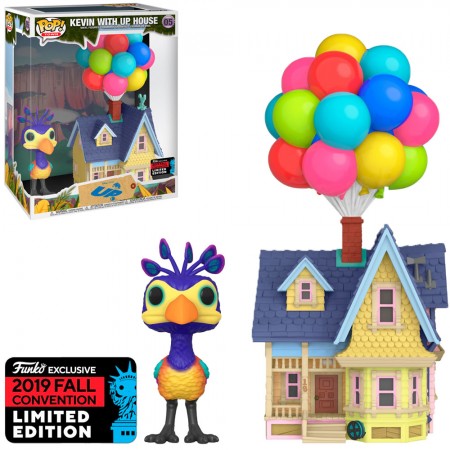 Funko Pop Town Disney Up Eclusive Nycc 2019 - Kevin With Up House 05