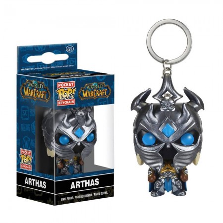 Chaveiro Funko Pop Keychain World Warcraft Arthas