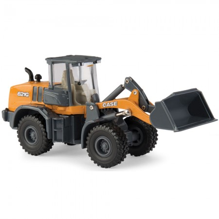 Retro Escavadeira Ertl Case Construction - 621g Wheel Loader  44134 - Escala 1/50