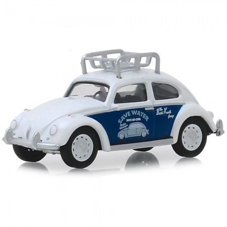Carro Greenlight The Busted Knuckle Garage - Volkswagen Classic Beetle - Escala 1/64 (39010-f)