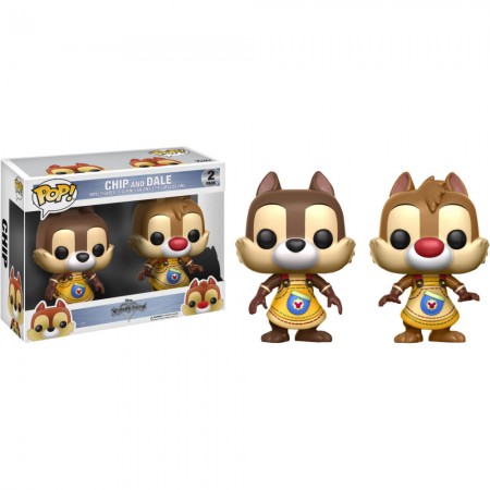 Funko Pop Games Disney Kingdom Hearts - Hearts Chip & Dale  2pack