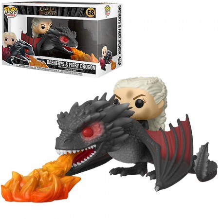 Funko Pop Game Of Thrones Rides - Daenerys & Fiery Drogon  68