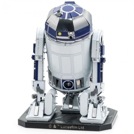 Miniatura de Montar Metal Earth Iconx Star Wars - R2-d2 Icx131