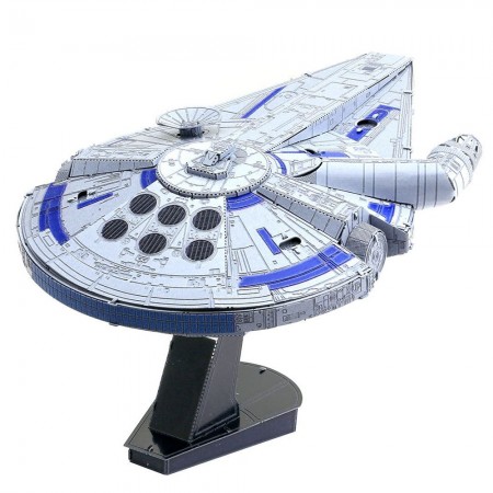 Miniatura de Montar Metal Earth Iconx Star Wars - Landos Millennium Falcon Icx201