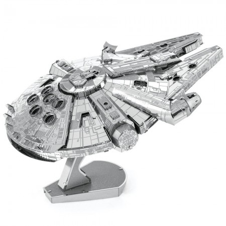 Miniatura de Montar Metal Earth Iconx Star Wars - Millennium Falcon Icx200b