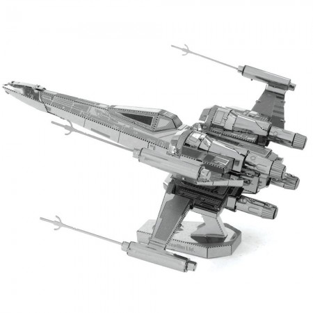 Miniatura de Montar Metal Earth - Star Wars - T-70 Poe Dameron