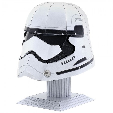 Miniatura de Montar Metal Earth - Star Wars - First Order Stormtrooper Helmet Mms316