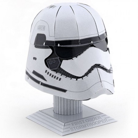 Miniatura de Montar Metal Earth - Star Wars - First Order Stormtrooper Helmet Mms316