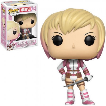 Funko Pop Marvel Exclusive - Unmasked Gwenpool 213