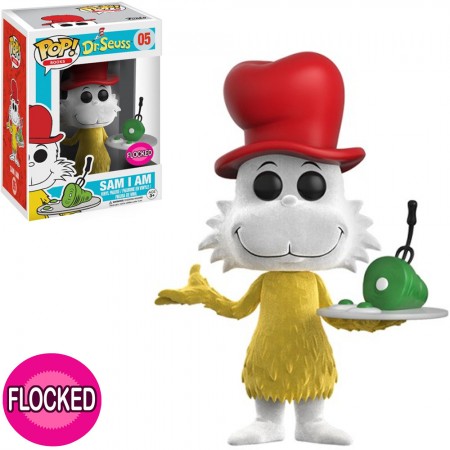 Funko Pop Dr. Seuss Exclusive - Sam I Am (flocked) 05