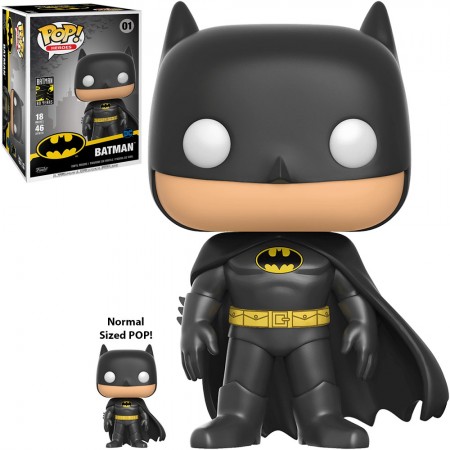 Funko Pop Heroes Dc Super Heroes Batman 80th Anniversary - Batman 01 Super Sized 19