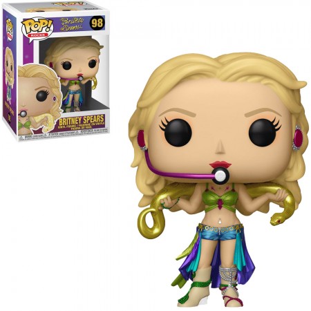 Funko Pop Rocks Britney Spears Exclusive - Britney Spears (metallic) 98