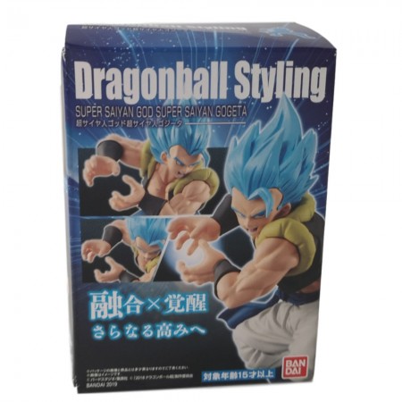 Estatua Miniatura Bandai Dragonball Styling - Super Saiyan God Gogeta (39779)